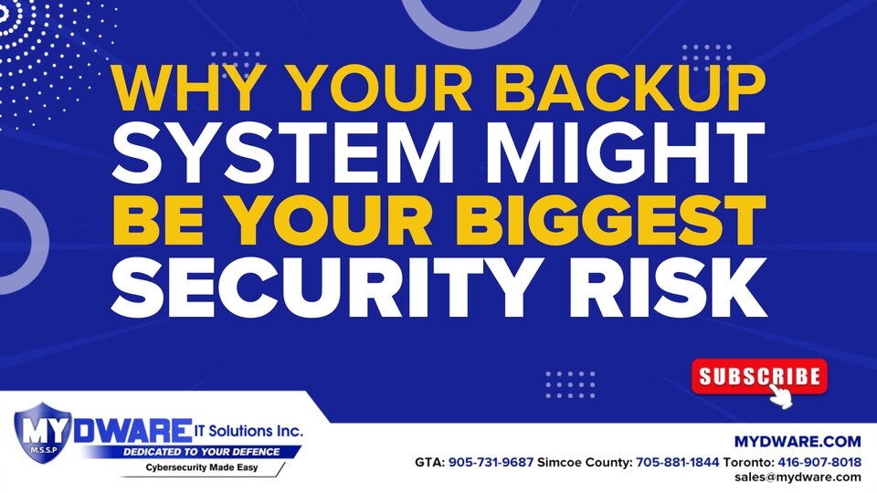 Why Your Backup System Might Be Your Biggest Security Risk