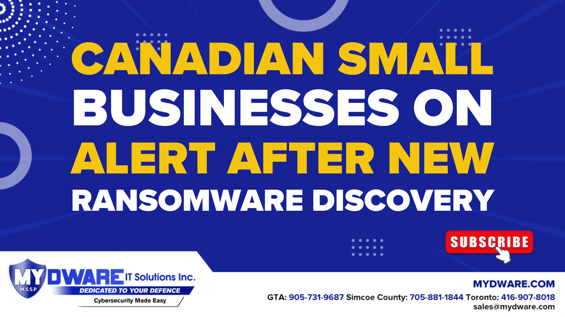 Canadian Small Businesses on Alert After New Ransomware Discovery