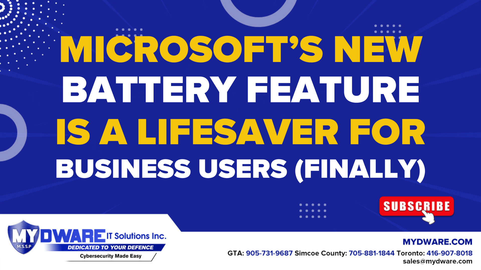 Microsoft's New Battery Feature Is a Lifesaver for Business Users (Finally)