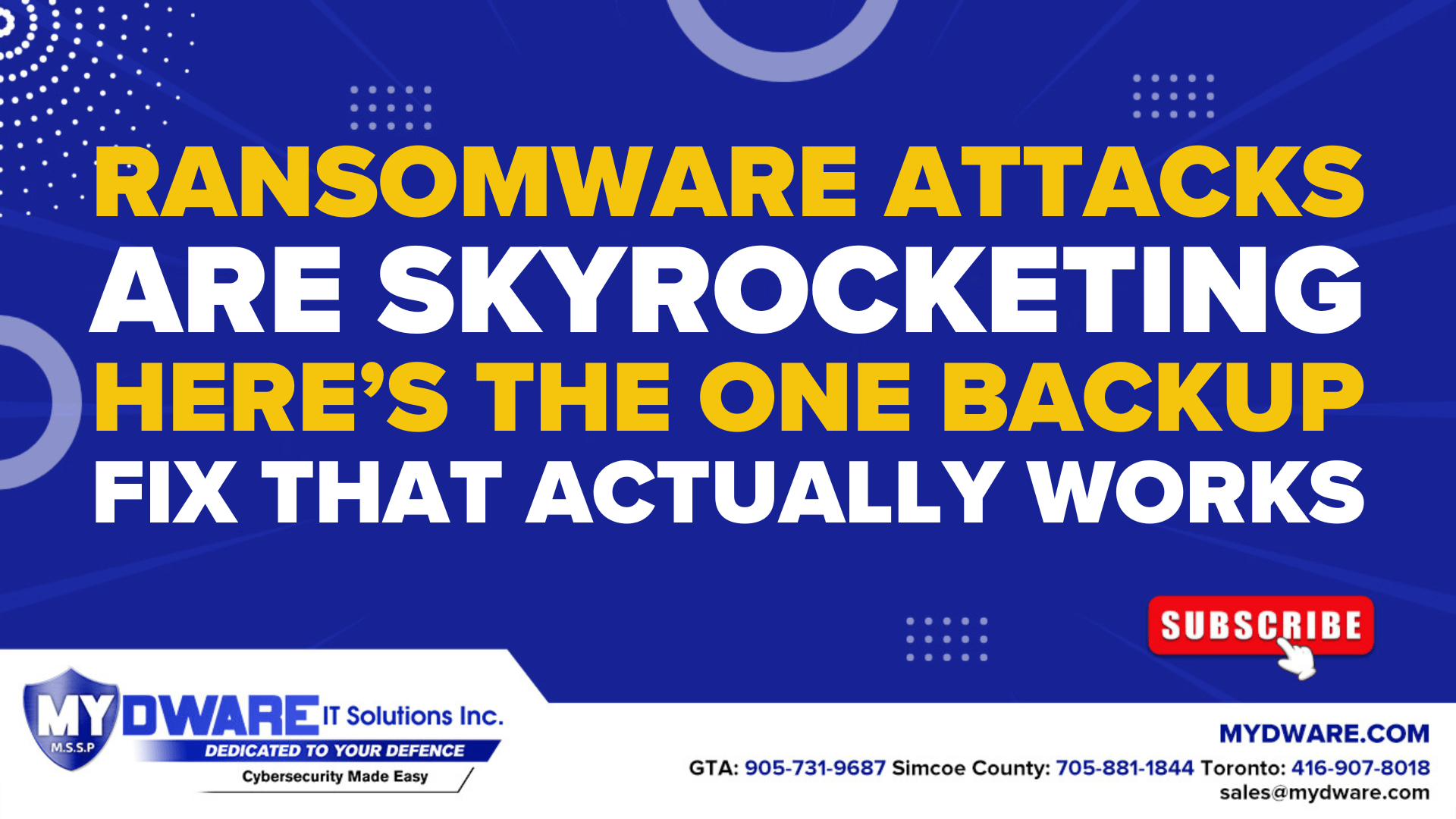 Ransomware Attacks Are Skyrocketing—Here's the One Backup Fix That Actually Works