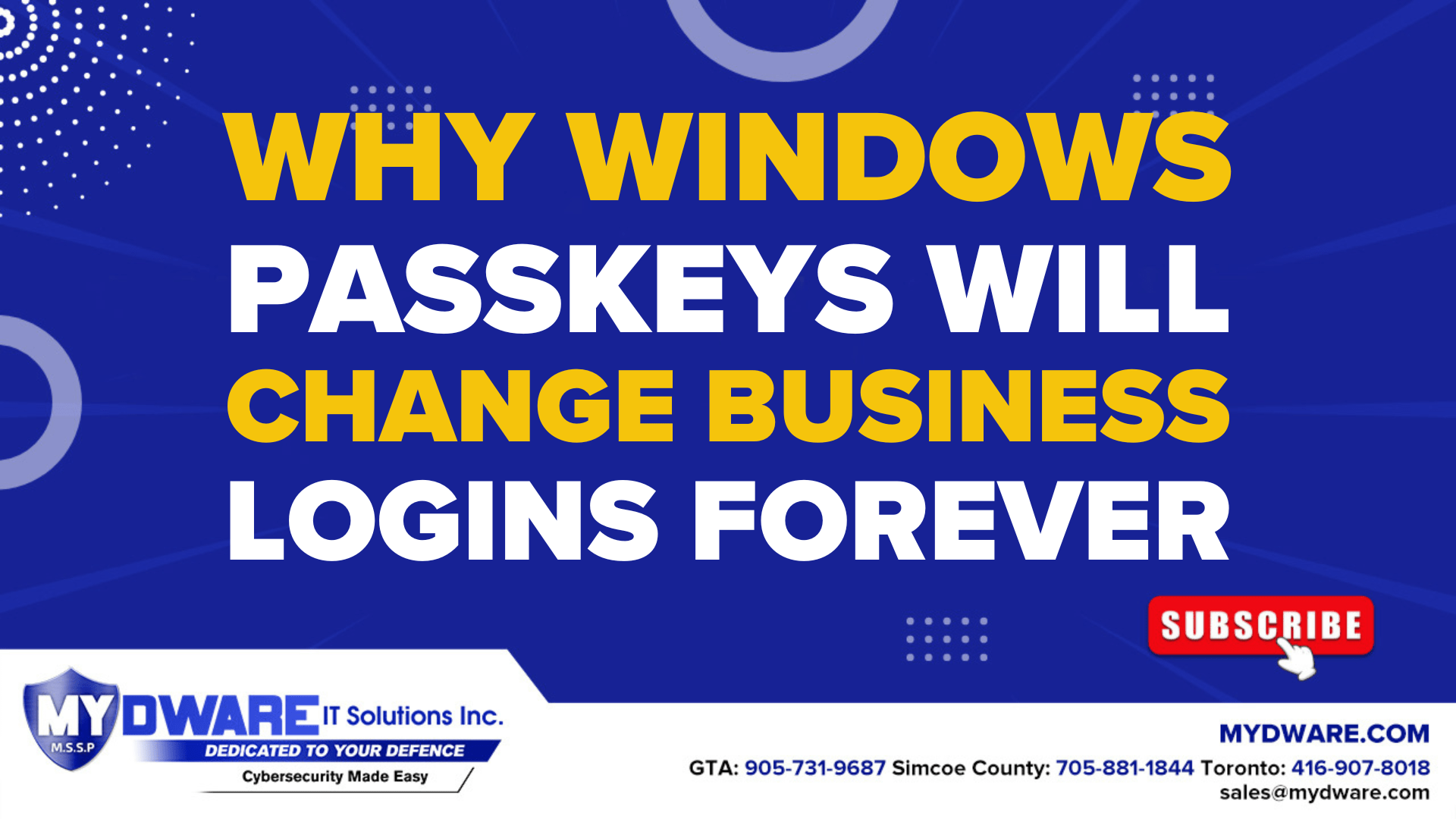 Why Windows Passkeys Will Change Business Logins Forever